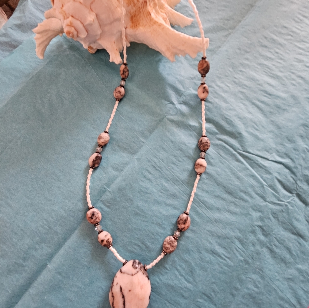 💥Jasper Necklace - Handcrafted